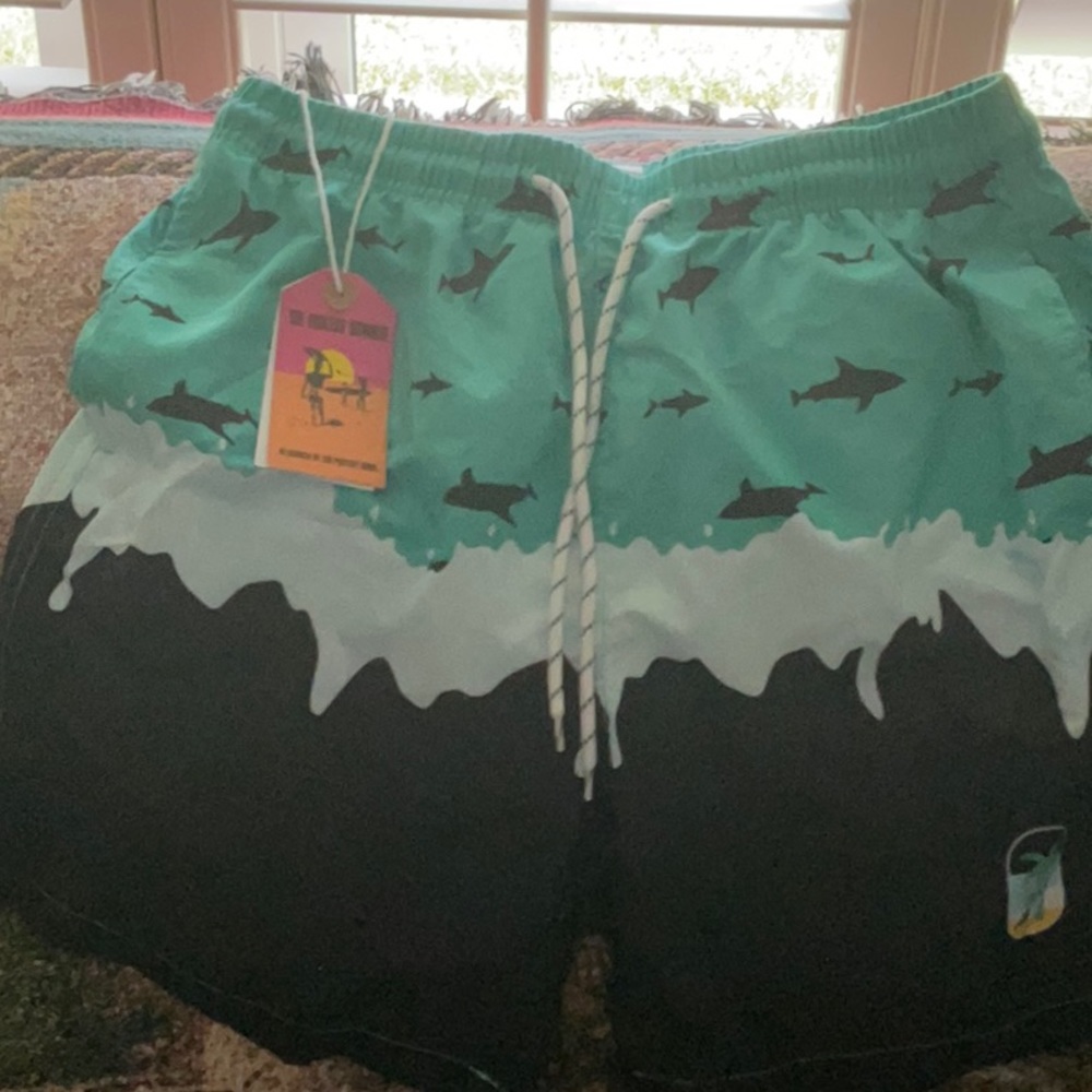 New SHEIN  Mens medium endless summer bathing suit
